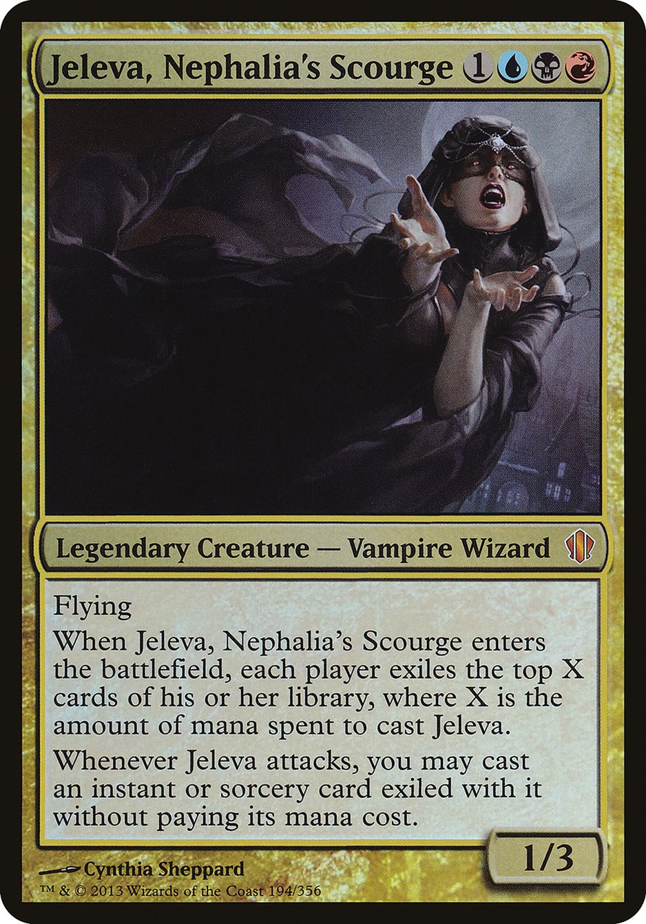 mtg jeleva commander deck Magic the Gathering After all Jeleva, Nephalia's Scourge / EDH