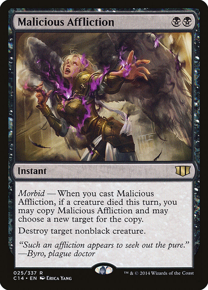 mtg cards with afflict Card Name: Afflict, 10 cards