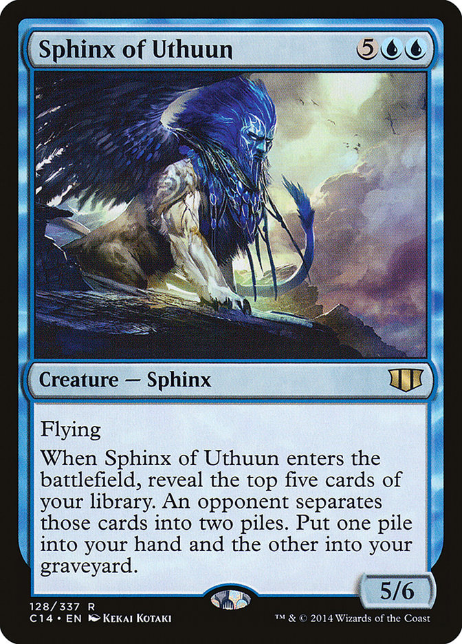 mtg sphinx commander deck Starter (First Flight) FlyingWhen Sphinx of Enlightenment enters Sphinx of the Guildpact