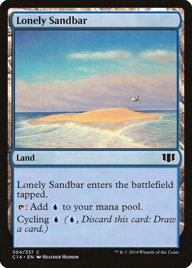 孤立した砂州/Lonely Sandbar Foil 英語 4枚 MTG commander-2014-197016?ixlib=