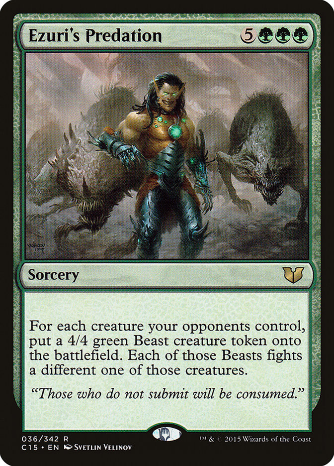 best mtg cards 2015 in Modern Masters Mint / near mint condition trading card The Best Commander Cards Of