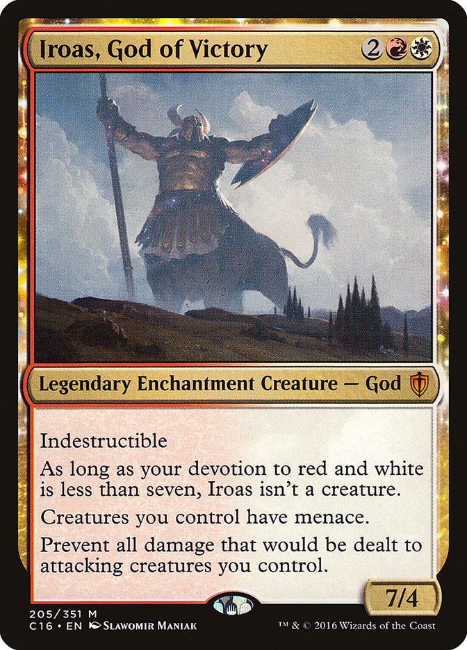 mtg 2016 cards Mtg Commander 2016 Iroas, God of Victory