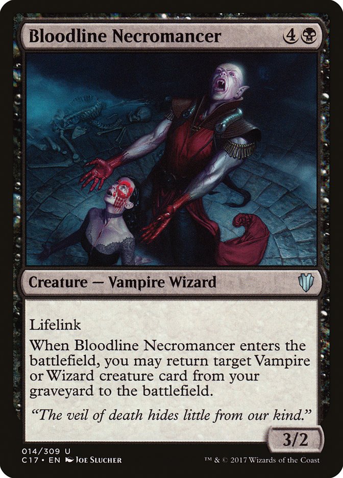 mtg necromancer commander deck Bloodline Necromancer [Commander 2017]