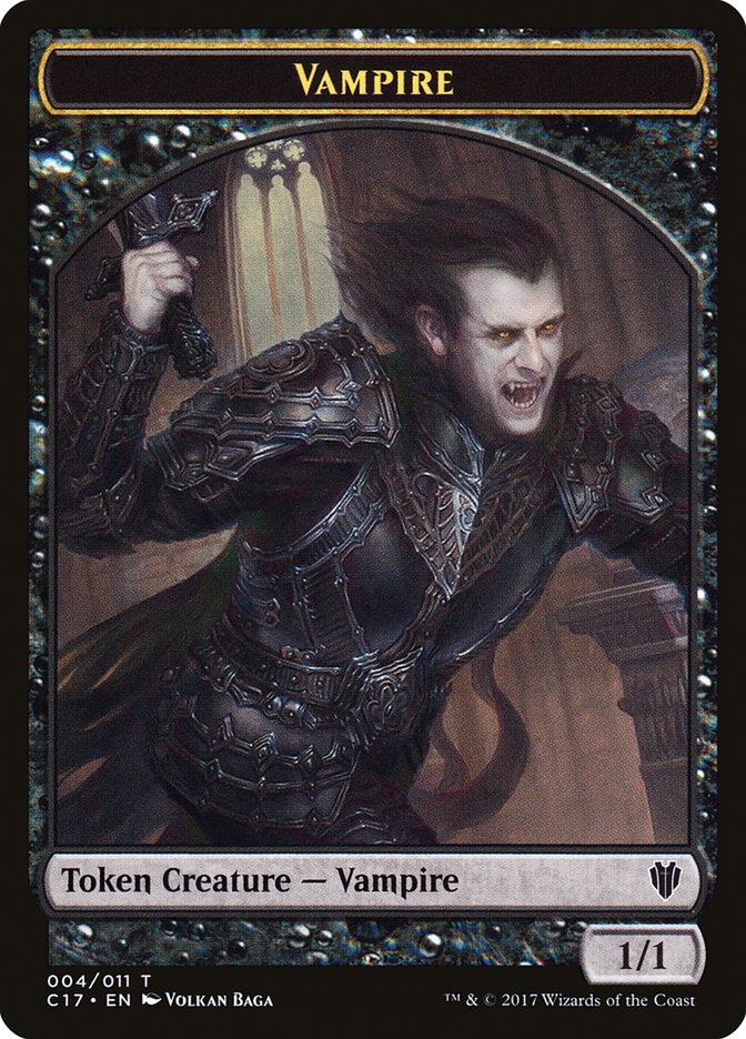 Vampire Token - Zombie Token | Commander 2017 | Commander | Card Kingdom