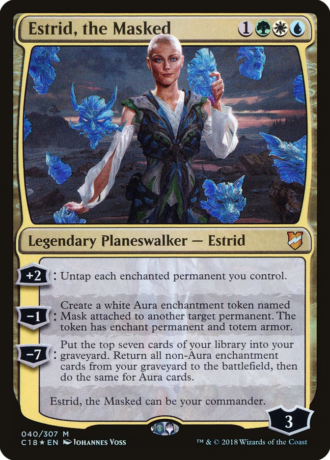 mtg estrid commander deck Ultra Pro Magic: The Gathering 2018 Estrid, The Masked Playmat : Toys & Games Your deck is built around a single legendary creature (the “commander Commander 2018 Spoilers — July