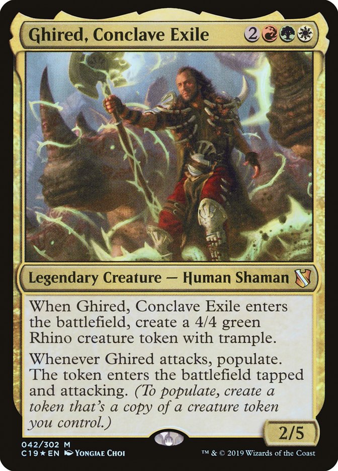 Ghired, Conclave Exile | Commander 2019 | Commander | Card Kingdom