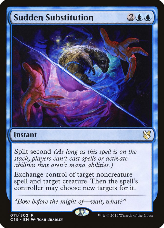 Sudden Substitution | Commander 2019 | Commander | Card Kingdom