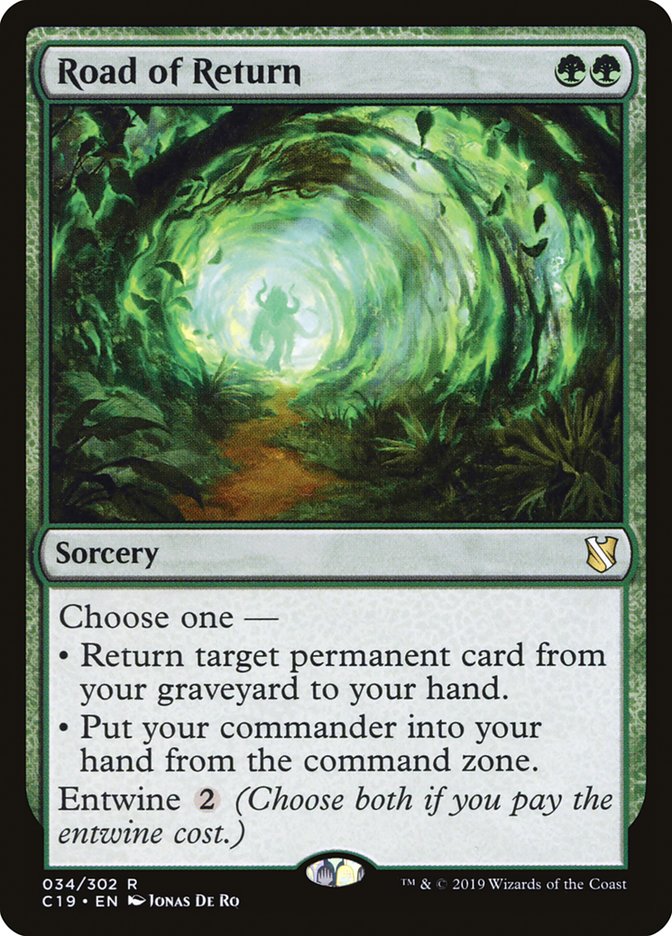 Road of Return | Commander 2019 | Commander | Card Kingdom
