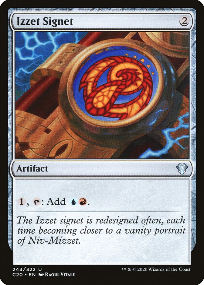 Izzet Signet | Commander 2020 | Commander | Card Kingdom