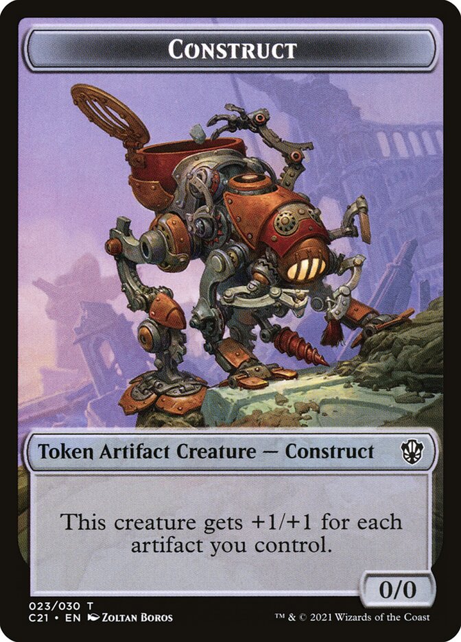 Construct Token // Copy Token | Commander 2021 | Commander | Card Kingdom