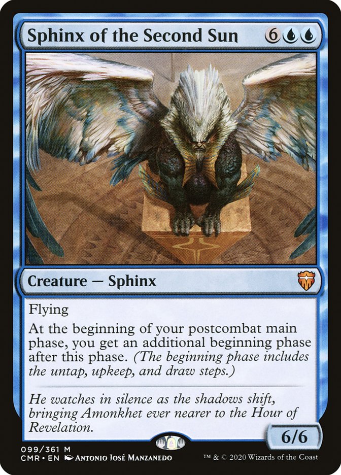 sphinx commander deck mtg Mtg Commander Legends Mythic Rare Sphinx of the Second Sun #99