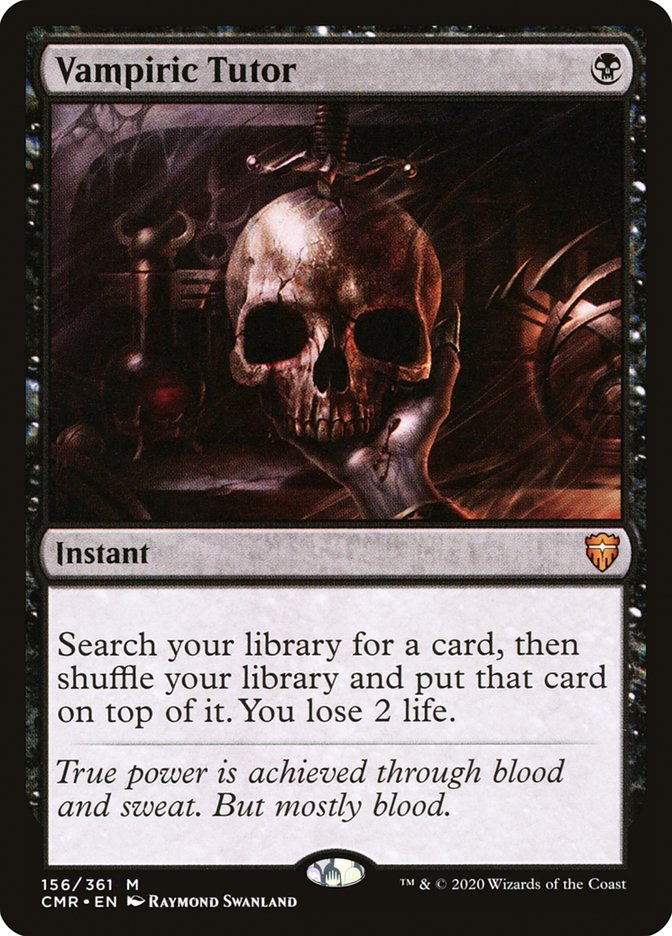Vampiric Tutor | Commander Legends Foil | Commander | Card Kingdom