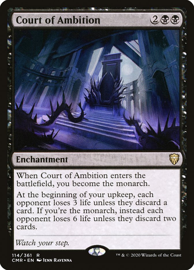 court cards mtg Court of Ambition | Commander Legends | Commander