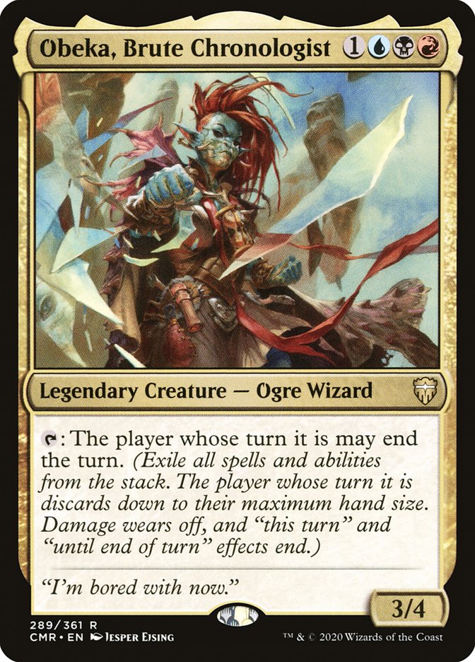Obeka, Brute Chronologist | Commander Legends Foil | Commander | Card  Kingdom