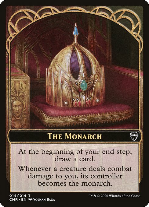 The Monarch Token | Commander Legends Foil | Commander | Card Kingdom
