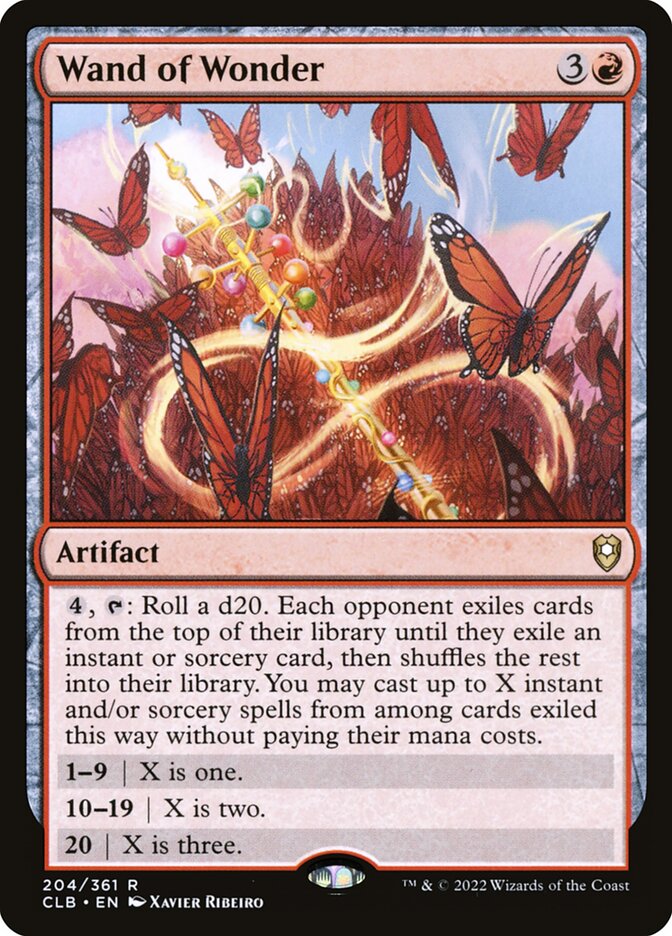 Wand of Wonder | Commander Legends: Battle for Baldur's Gate Foil |  Commander | Card Kingdom
