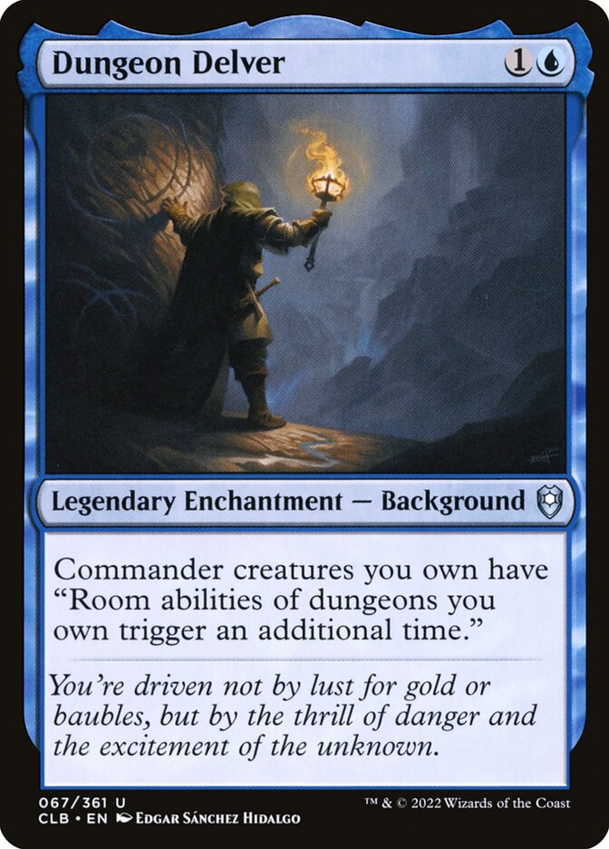 Dungeon Delver | Commander Legends: Battle for Baldur's Gate Foil |  Commander | Card Kingdom