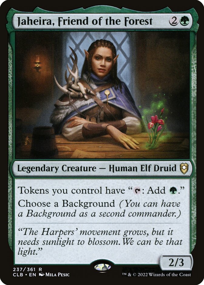 Jaheira, Friend of the Forest | Commander Legends: Battle for Baldur's Gate  Foil | Commander | Card Kingdom
