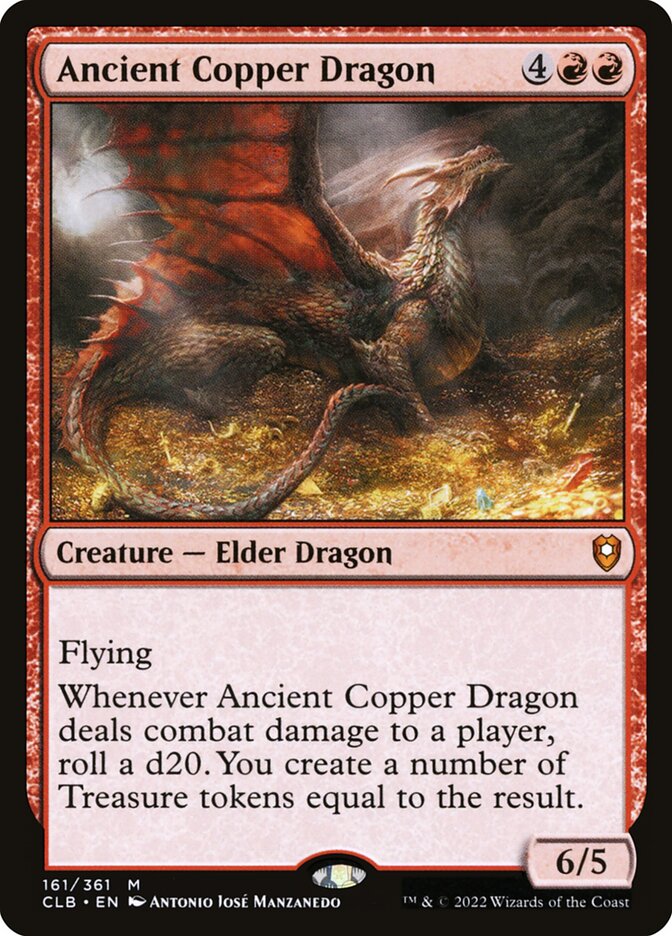 MTG Ancient Copper Dragon　英語版 Ancient Copper Dragon · Final Fantasy: Through the Ages (FCA