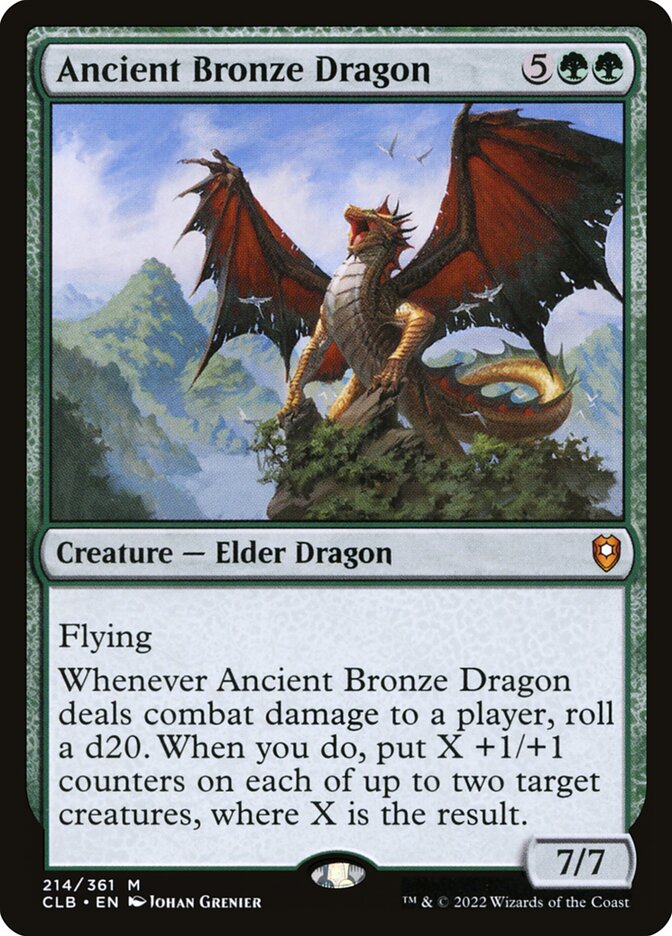 Ancient Silver Dragon | Commander Legends: Battle for Baldur's