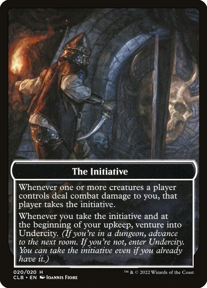 The Initiative Token // Undercity Token | Commander Legends: Battle for  Baldur's Gate Foil | Commander | Card Kingdom