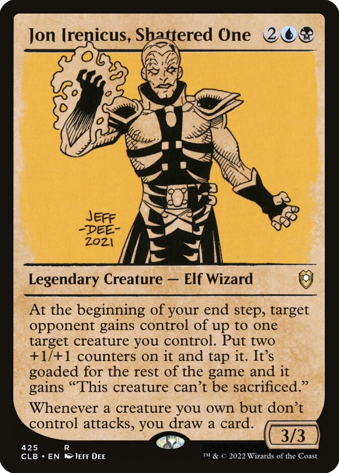 mtg jon irenicus commander deck Irenicus, Shattered One  Custom Deck Jon Irenicus, Shattered One [Showcase]