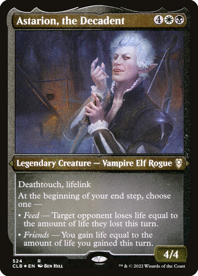 Astarion, the Decadent | Commander Legends: Battle for Baldur's Gate  Variants | Commander | Card Kingdom