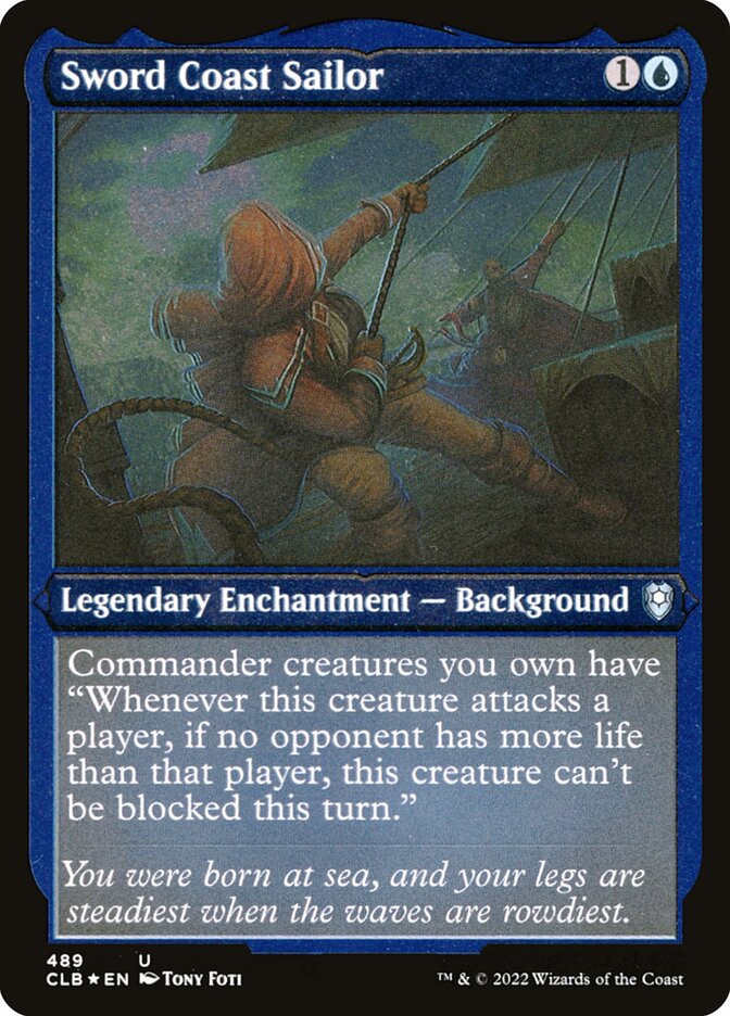 Sword Coast Sailor | Commander Legends: Battle for Baldur's Gate Variants |  Commander | Card Kingdom
