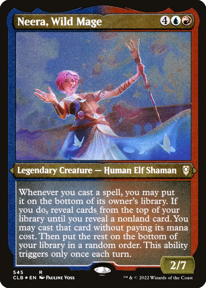 Neera, Wild Mage | Commander Legends: Battle for Baldur's Gate Variants |  Commander | Card Kingdom