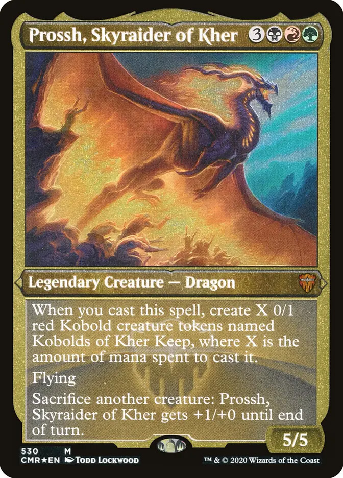 mtg prossh commander deck Prossh, Skyraider of Kher : r/magicTCG Skyraider of Kher gets +1/+0 until end of turn. MTG - Commander (2013 Edition)