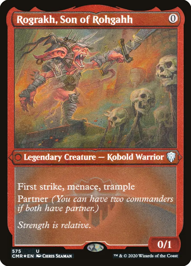mtg rograkh son of rohgahh commander deck Rograkh, + Kediss, Emberclaw Familiar Red Legendary Creature Kobold Warrior Buy MTG Commander Deck EDH