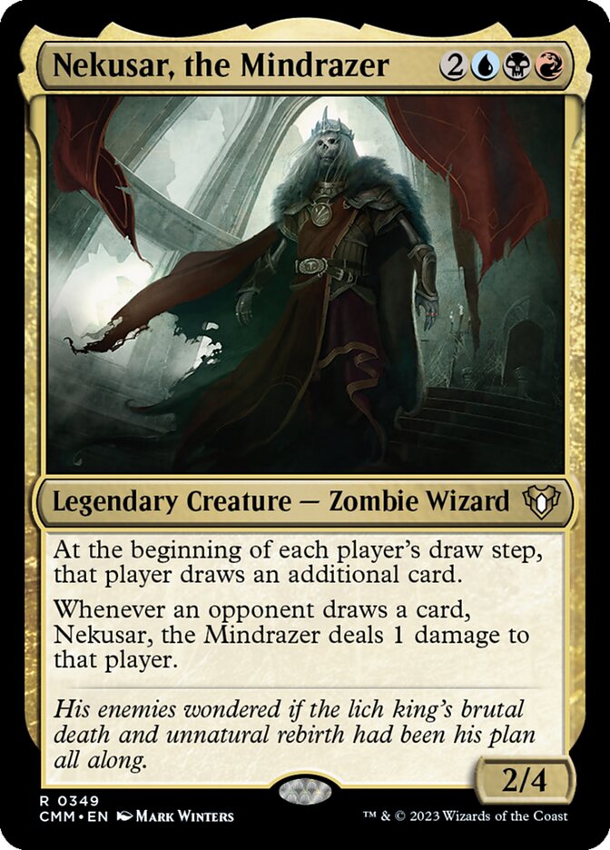 Nekusar, the Mindrazer | Commander Masters Foil | Commander | Card Kingdom
