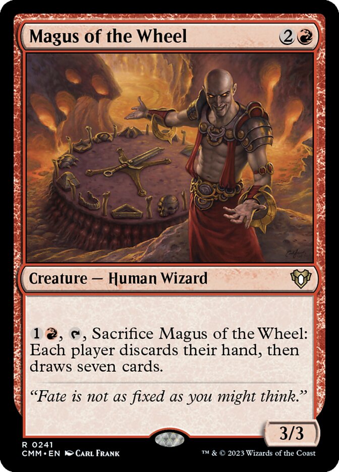mtg commander wheel deck Magic: The Gathering Final Fantasy then draws seven cards. Magus of the Wheel |