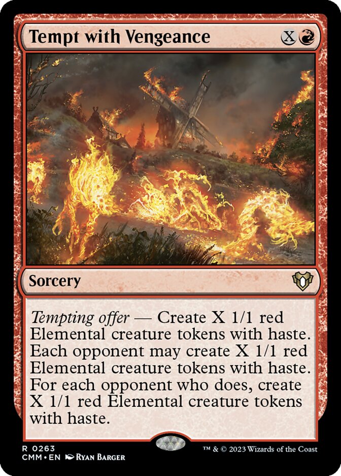 tempt cards mtg Magic: the Gathering - Tempt with Vengeance (125/356)