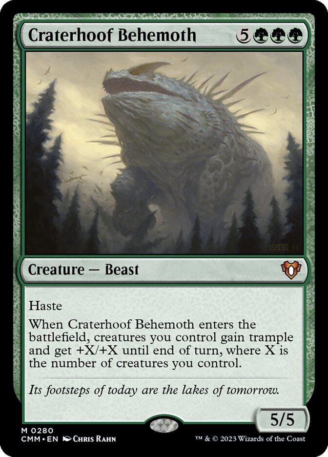 mtg card craterhoof 240/182 Professor Turo's Scenario FULL ART - SCARLET AND VIOLET: PARADOX  RIFT main image 0