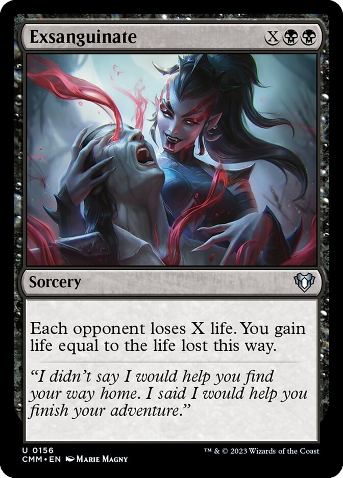 cards like exsanguinate mtg Exsanguinate