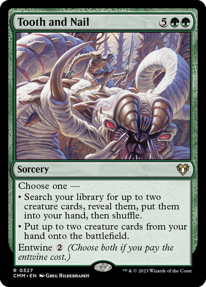Tooth and Nail | Commander Masters | Commander | Card Kingdom