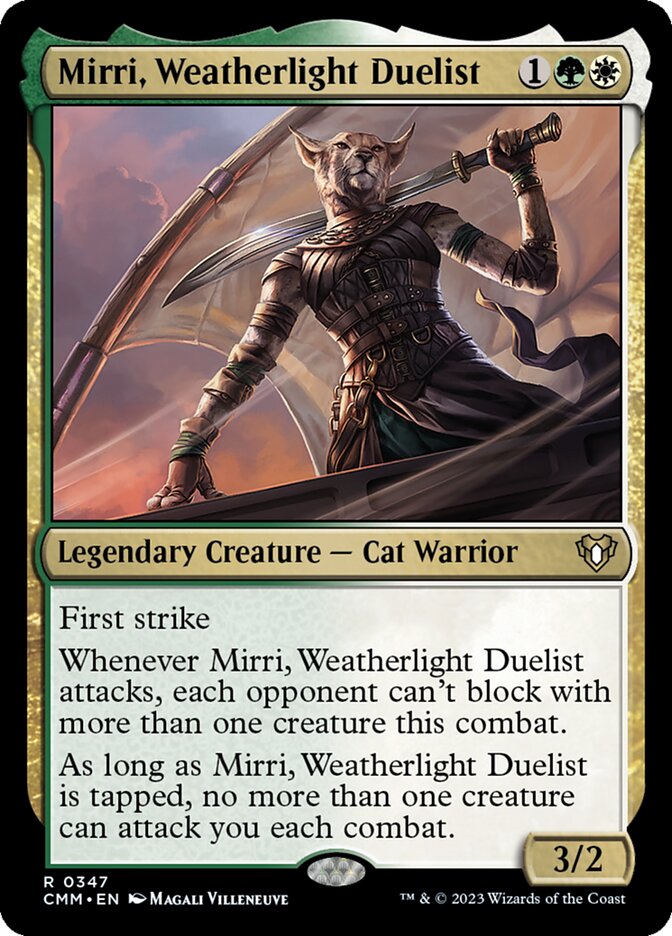 Mirri, Weatherlight Duelist | Commander Masters Foil