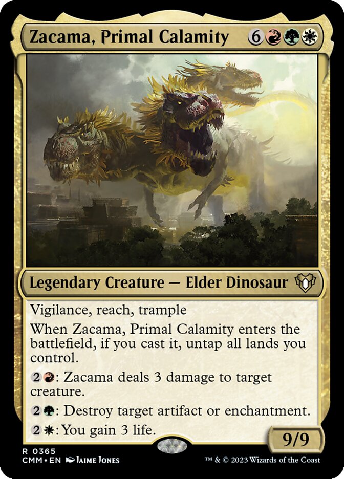 Zacama, Primal Calamity | Commander Masters Foil | Commander | Card Kingdom
