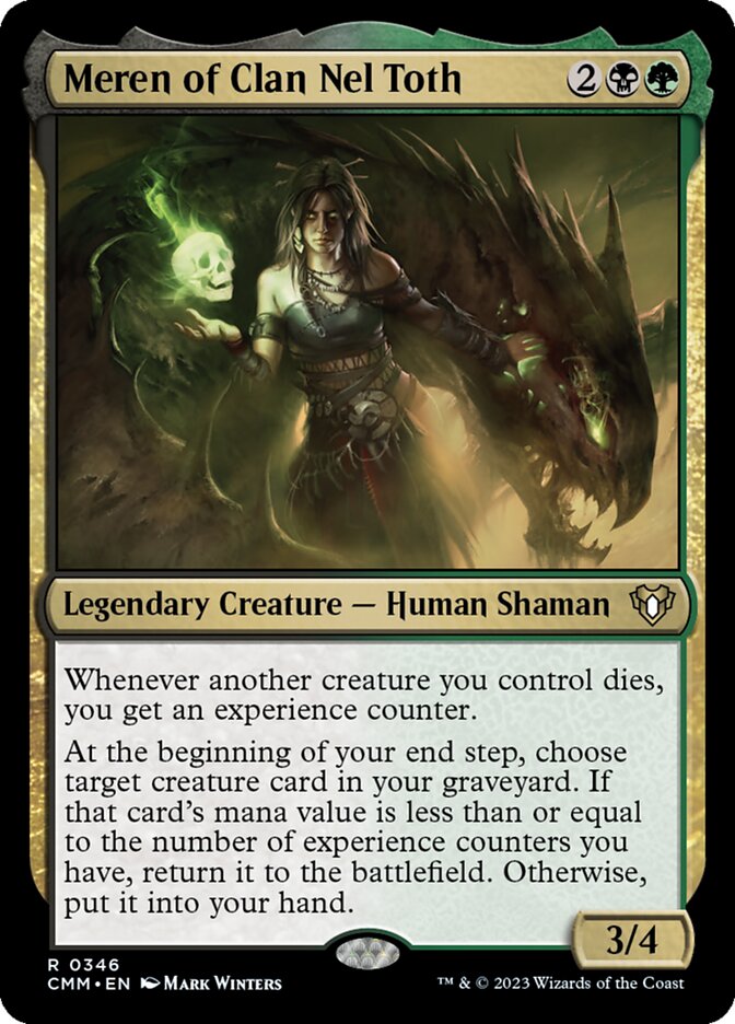 Meren of Clan Nel Toth | Commander Masters Foil | Commander | Card Kingdom