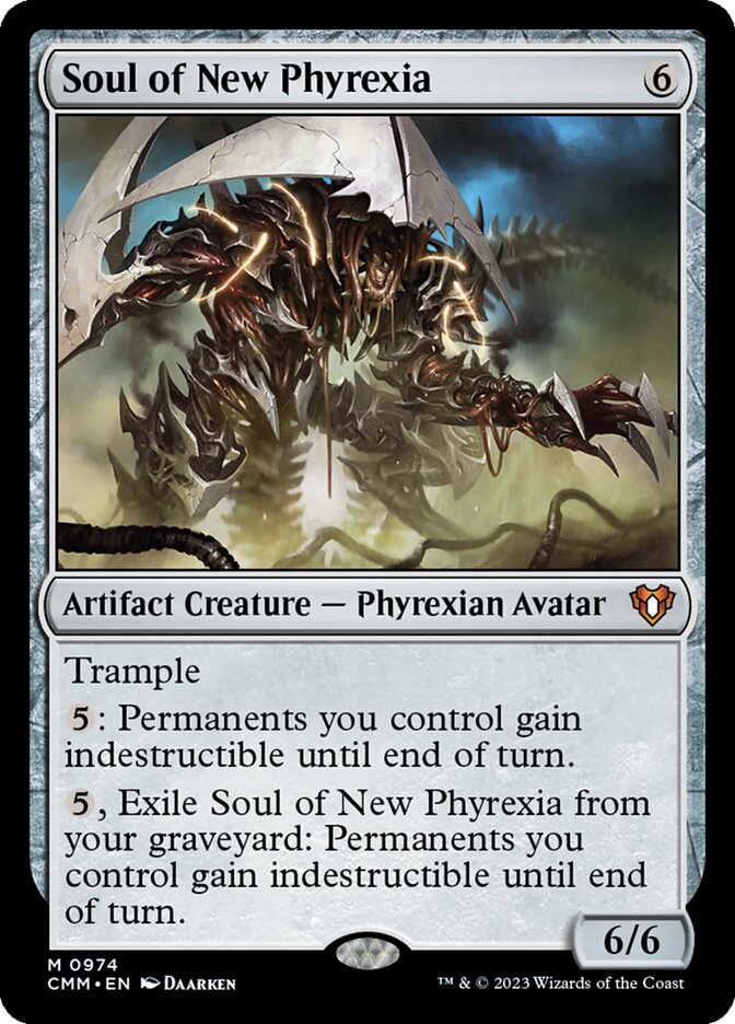 mtg new phyrexia card list NPH | 175 cards (English) Exile Soul of New Phyrexia from your graveyard Phyrexia: All Will Be One