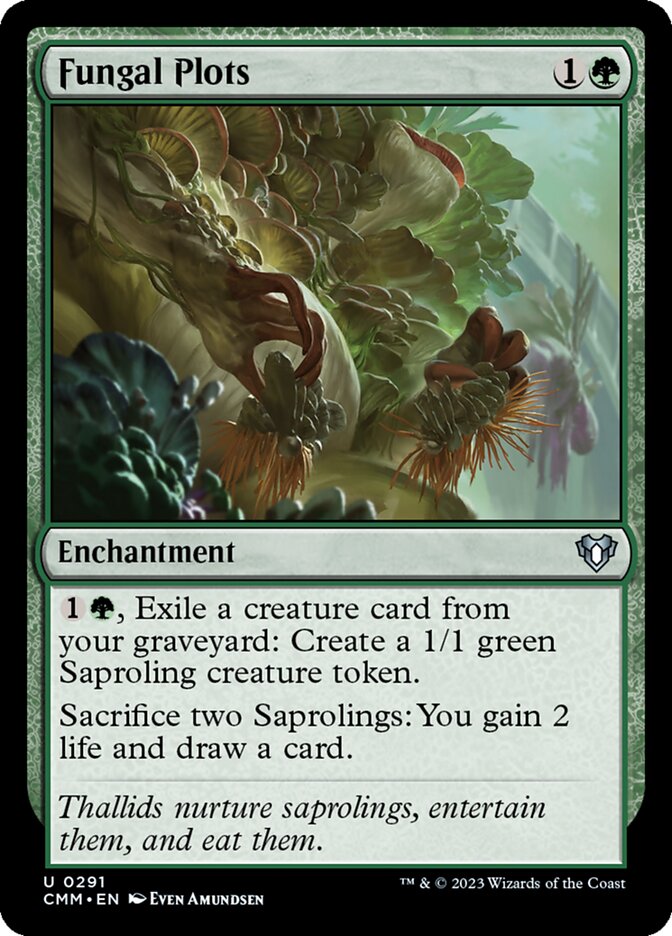 saproling commander deck mtg Slimefoot, the Stowaway Ghave, Guru of Spores Commander