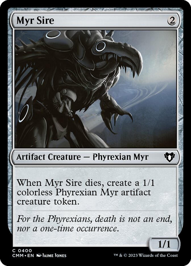ff mtg commander deck prices Magic The Gathering - Modern Horizons 2 - Myr Scrapling