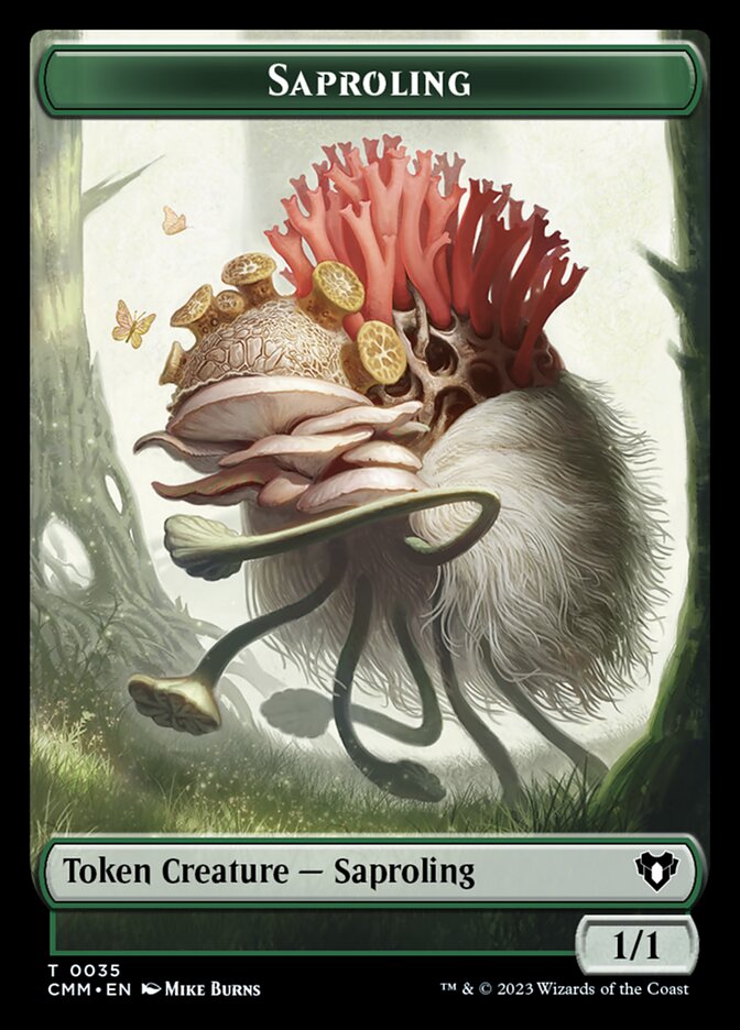 Saproling Token | Commander Masters Foil | Commander | Card Kingdom