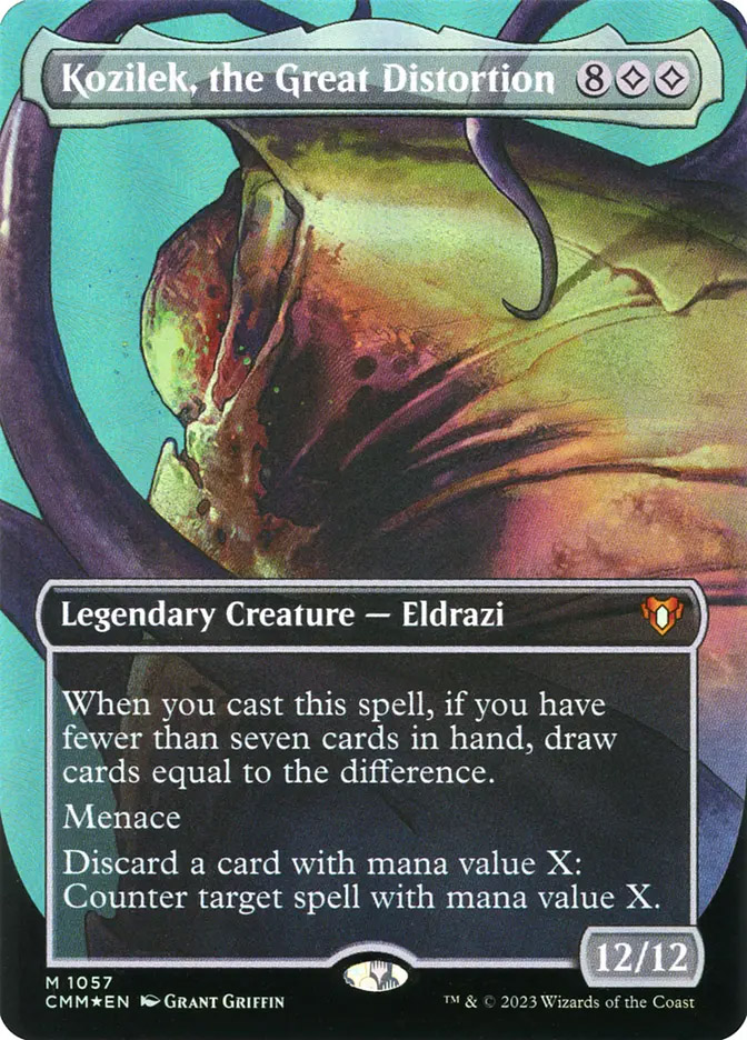 Commander Masters Variants Foil: Kozilek, the Great Distortion