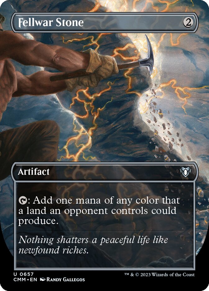 Edge of Eternities Stellar Sights Foil: Gemstone Caverns (0106
