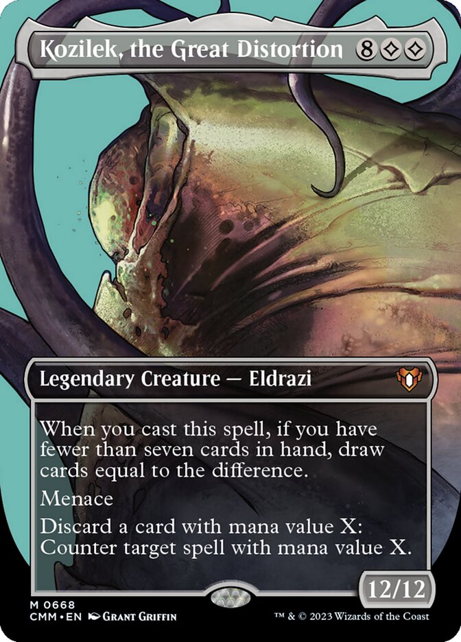 Kozilek, Butcher of Truth ボーダーレス Kozilek, Butcher of Truth | Double Masters 2022 Variants | Card