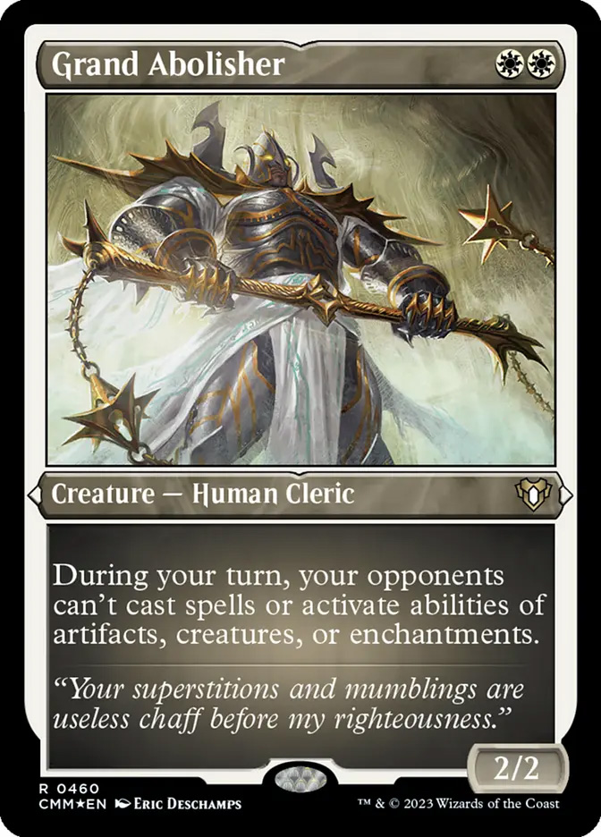 Commander Masters Variants Foil: Deflecting Swat (Foil Etched)