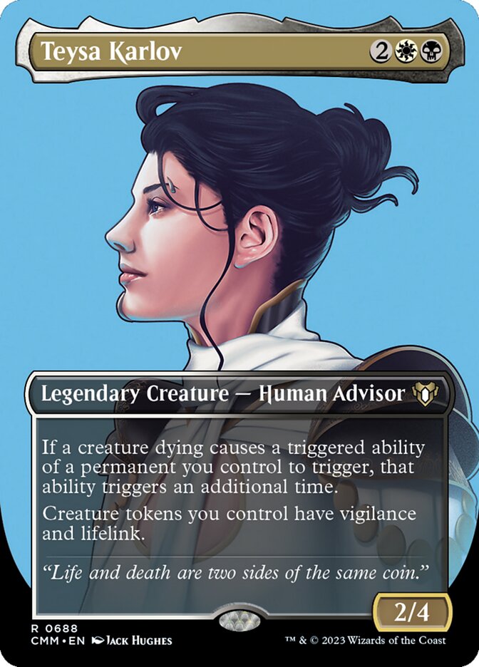 Commander Masters Variants Foil: Teysa Karlov (Foil Etched)