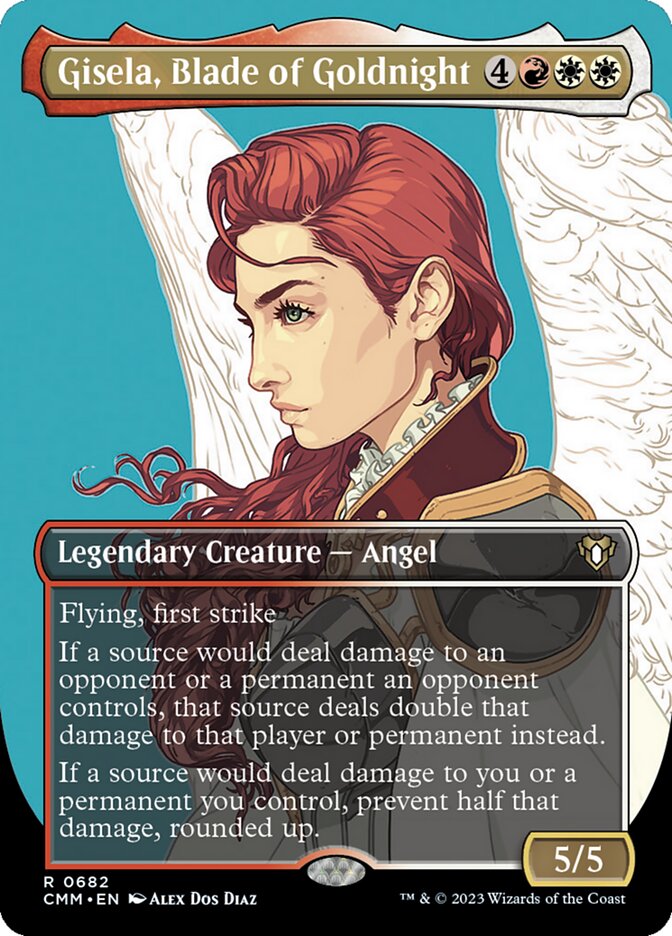 mtg gisela blade of goldnight commander deck Magic The Gathering CCG Modern Horizons 3 Commander Deck Creative Ener –  Saga Concepts main image 1